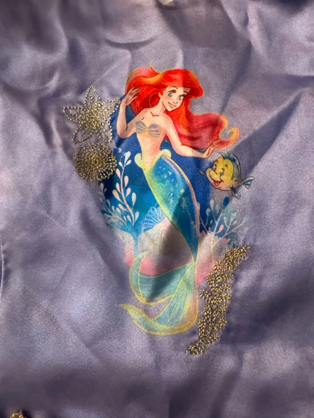 Disney Ariel Little Mermaid Nightgown | Size 4 | Princess Pajama Nightgown NWOT - Picture 3 of 4